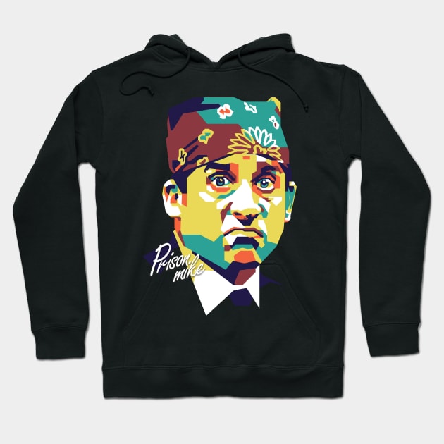 Prison Mike On WPAP #1 Hoodie by pentaShop